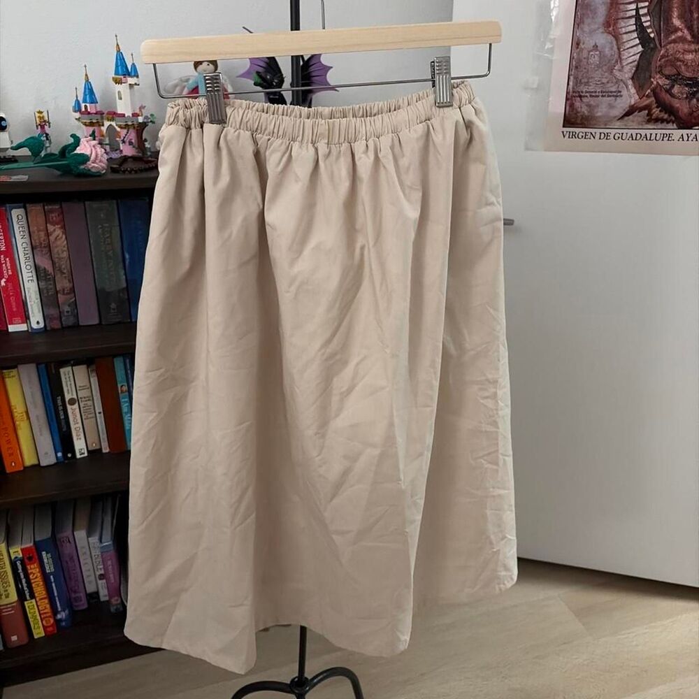 NLT Beige Midi Skirt Women's XS